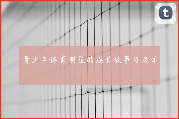 青少年体育明星的成长故事与启示